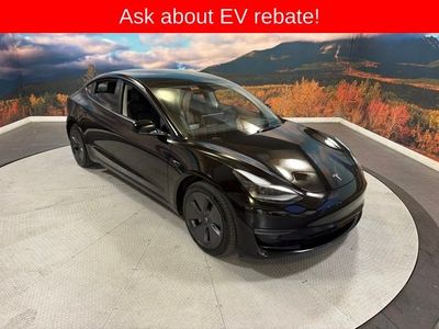 2022 Tesla Model 3 — side profile view