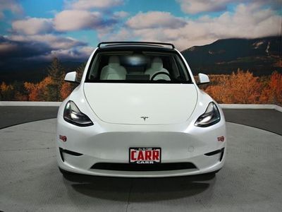 2023 Tesla Model Y — side profile view
