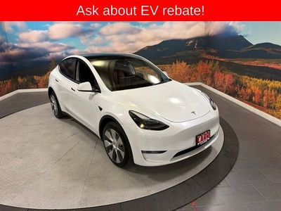 2023 Tesla Model Y — side profile view