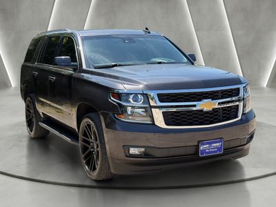 2016 Chevrolet Tahoe — rear three-quarter view