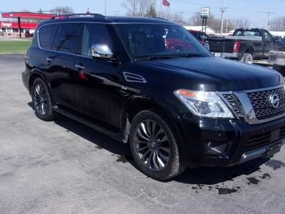 2020 Nissan Armada — interior view