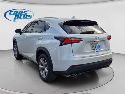 2017 Lexus NX 200t — rear three-quarter view