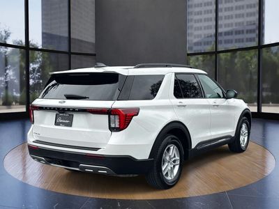 2025 Ford Explorer — rear three-quarter view