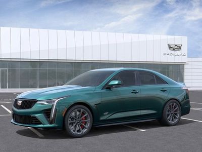 2026 Cadillac CT4-V — side profile view