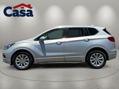 2017 Buick Envision — rear three-quarter view