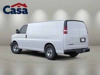 2026 Chevrolet Express Cargo — rear three-quarter view