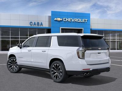 2026 Chevrolet Suburban — rear three-quarter view