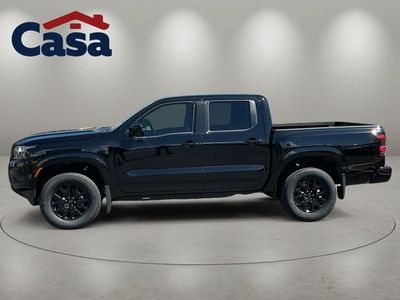 2026 Nissan Frontier — rear three-quarter view