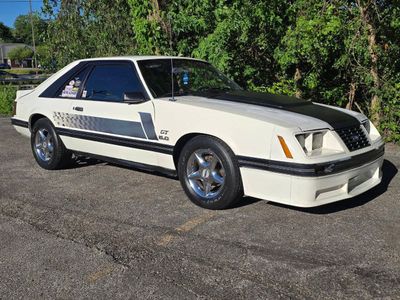 1983 Ford Mustang — rear three-quarter view