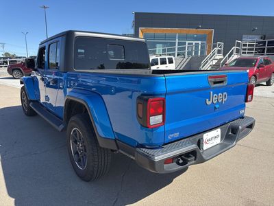 2021 Jeep Gladiator — rear three-quarter view