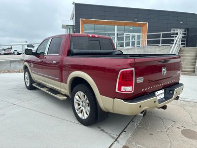 2013 RAM 1500 — rear three-quarter view