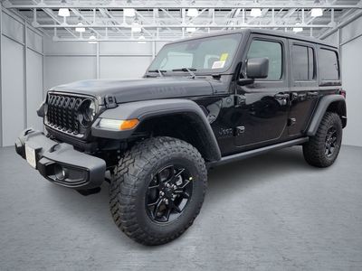 2025 Jeep Wrangler — side profile view