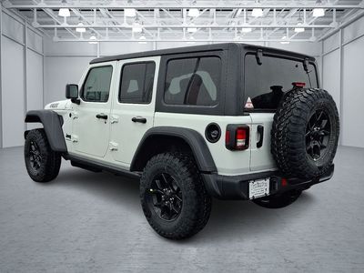 2026 Jeep Wrangler — rear three-quarter view