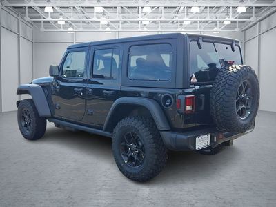 2026 Jeep Wrangler — rear three-quarter view