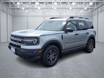 2022 Ford Bronco Sport — rear three-quarter view