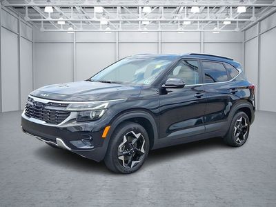 2024 Kia Seltos — rear three-quarter view