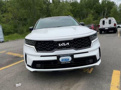 2023 Kia Sorento — rear three-quarter view