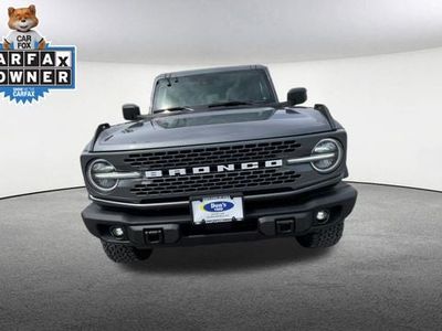 2025 Ford Bronco — rear three-quarter view