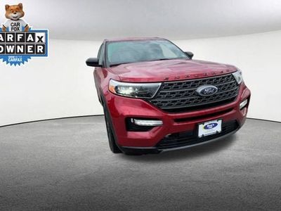 2023 Ford Explorer — rear three-quarter view