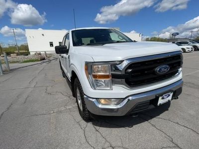2022 Ford F-150 — rear three-quarter view