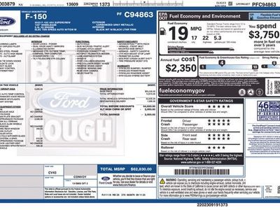 2023 Ford F-150 — interior view