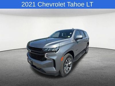 2021 Chevrolet Tahoe — rear three-quarter view