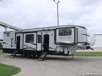 2022 Forest River 3990SUITE — front three-quarter view