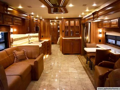 2017 Entegra Coach 42DEQ — engine compartment view