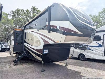 2020 Grand Design 375RES-R — front three-quarter view