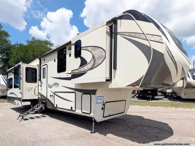 2017 Grand Design 384GK — front three-quarter view