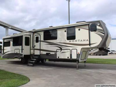 2018 Keystone 3811MS — front three-quarter view