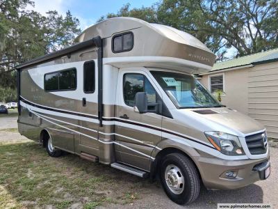 2019 Winnebago 24D — front three-quarter view