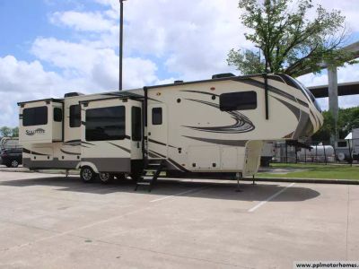 2020 Grand Design 375RES — front three-quarter view