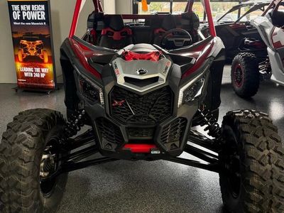 2025 Can-Am Maverick X3 X rs Turbo RR with Smart-Shox Fiery Red & Hyper Silver - Photo 2