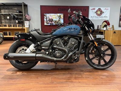 2025 Indian Motorcycle Sport Scout Limited +Tech Storm Blue - Photo 1