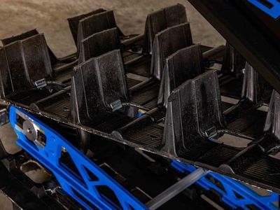 2026 Polaris Patriot Boost RMK Khaos 165 Gloss Black / Blue Dusk - Photo 8