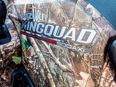 2023 Suzuki KingQuad 500AXi Power Steering SE Camo - Photo 13