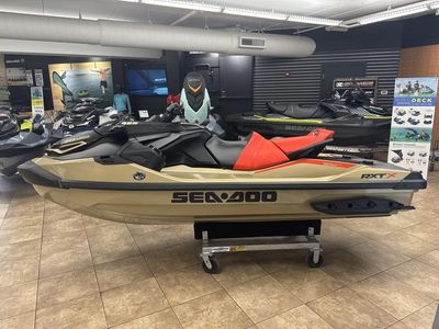 2025 Sea-Doo RXT-X 325 Metallic Tan / Lava Red Premium - Photo 7