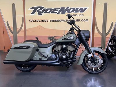 2025 Indian Motorcycle Springfield Dark Horse Moss Green Smoke - Photo 5