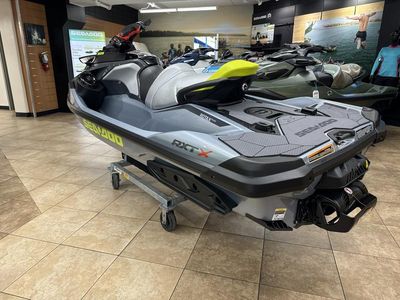 2025 Sea-Doo RXP-X 325 Tech, BRP Premium A, iBR Ice Metal / Manta Green - Photo 4