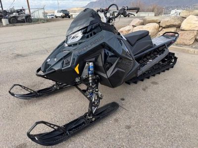 2026 Polaris 850 PRO RMK 155 Gloss Black / Blue Dusk - Photo 1