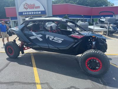 2025 Can-Am Maverick R Max X RS With Smart-Shox Dusty Navy & Legion Red - Photo 3