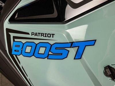 2026 Polaris Patriot Boost RMK Khaos 165 Gloss Black / Blue Dusk - Photo 18