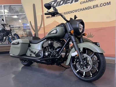 2025 Indian Motorcycle Springfield Dark Horse Moss Green Smoke - Photo 1