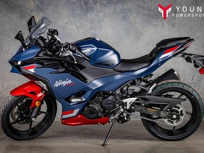 2026 Kawasaki Ninja 500 ABS Metallic Matte Twilight Blue - Photo 1