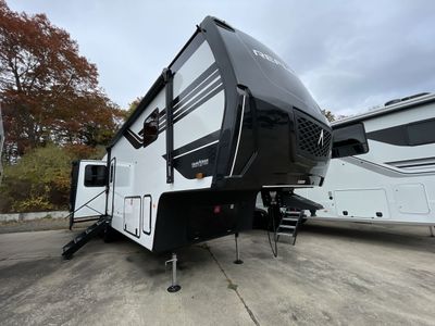 2026 Grand Design 337RLS — front three-quarter view