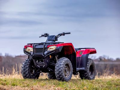 2026 Honda FourTrax Rancher 4x4 — rear three-quarter view