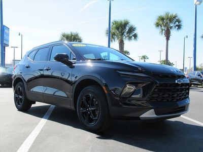 2023 Chevrolet Blazer — rear three-quarter view