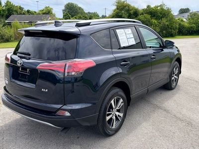 2018 Toyota RAV4 — rear three-quarter view
