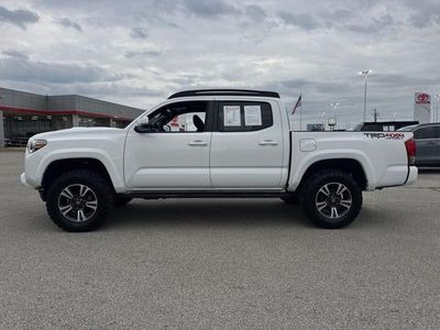 2017 Toyota Tacoma — rear three-quarter view